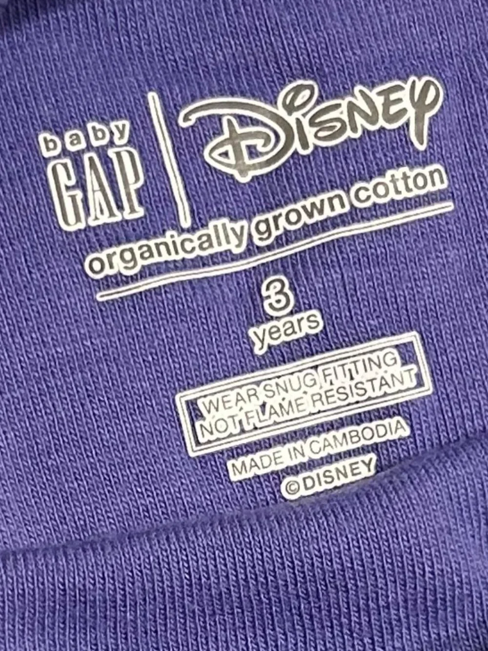 BABY GAP Disney Minnie Mouse Halloween Pajamas Size 3T